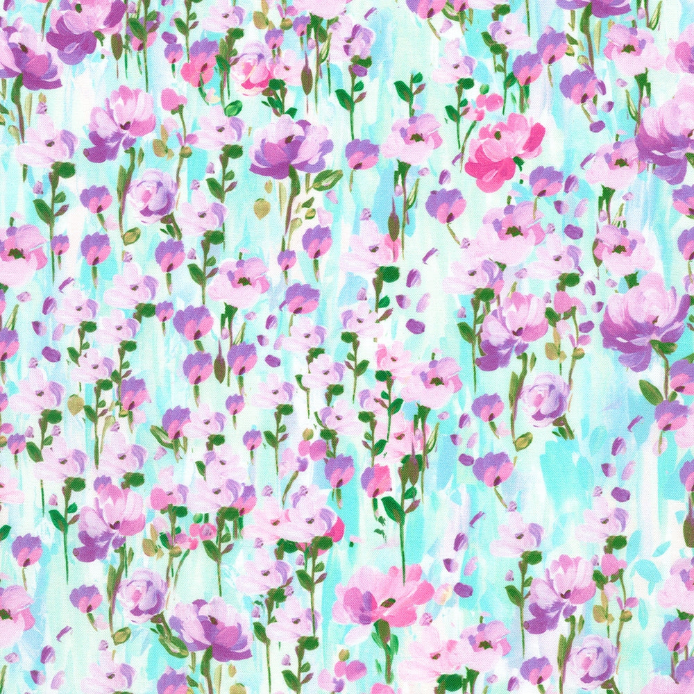 Small Stemmed Florals - Lavender