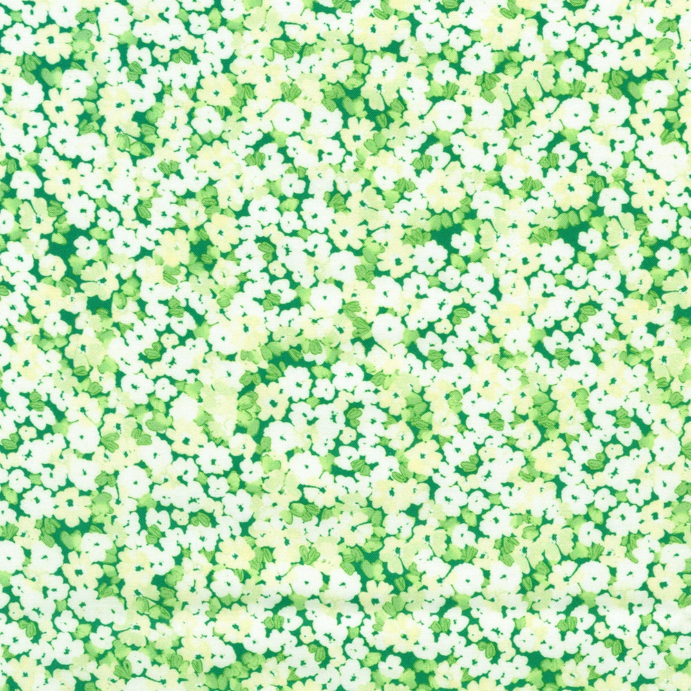 Small Packed Flowers - Fresh Dew