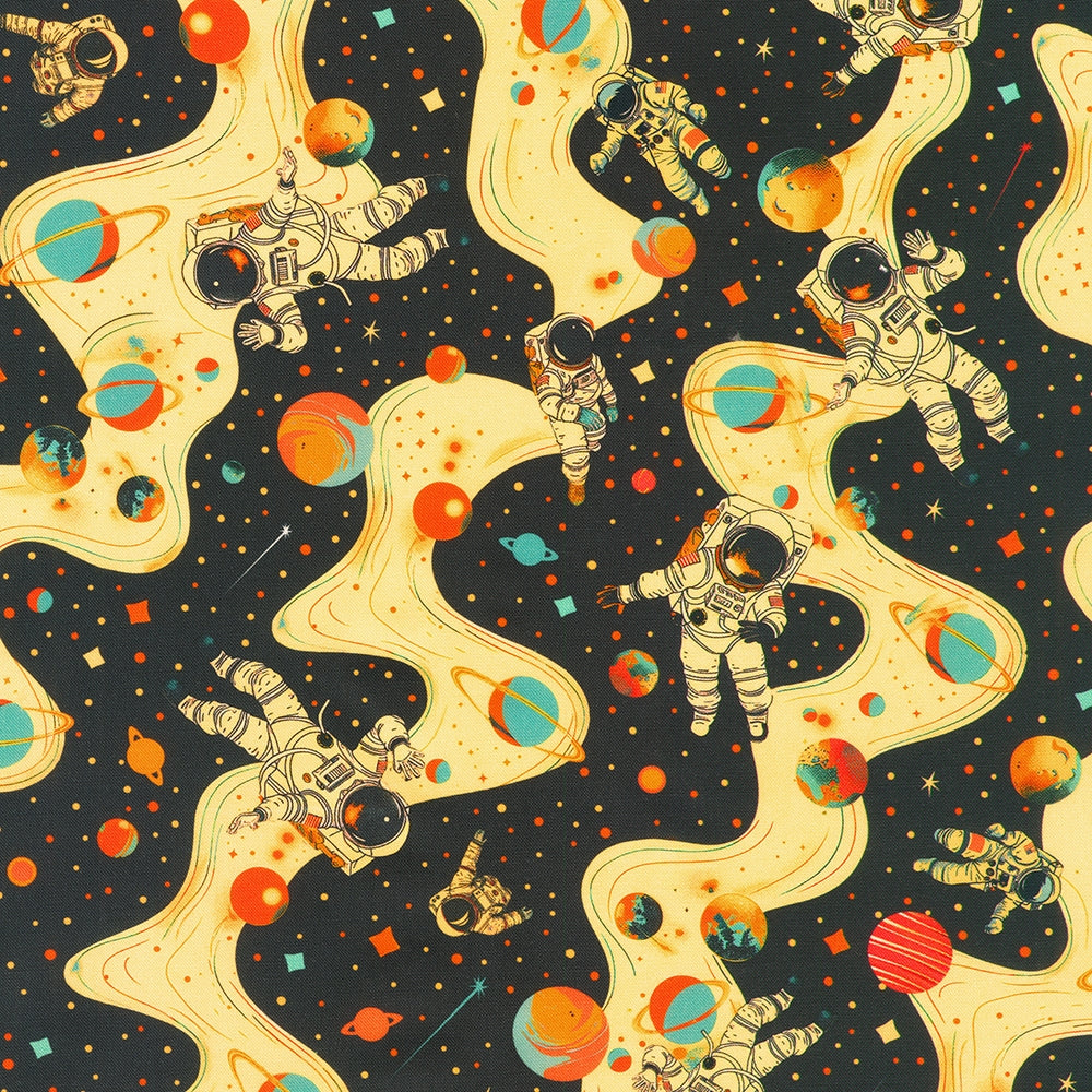 Astronauts Planets Milky Way - Astral
