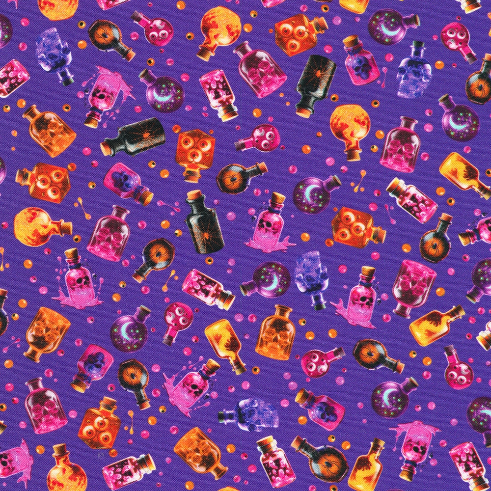 Bottles Of Potions - Violet