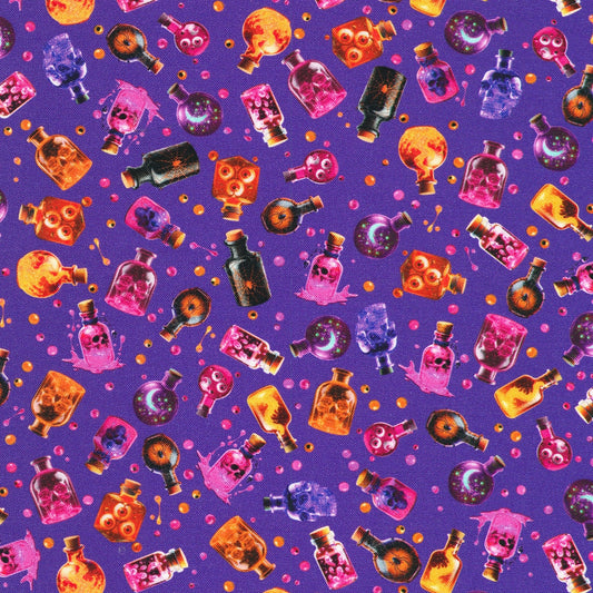 Bottles Of Potions - Violet