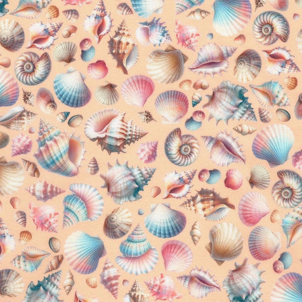 Tossed Shells - Coral