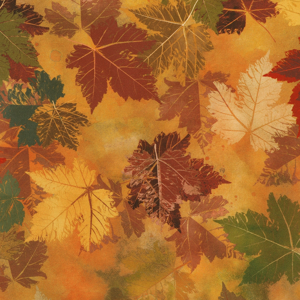 Maple Leaves - Ochre