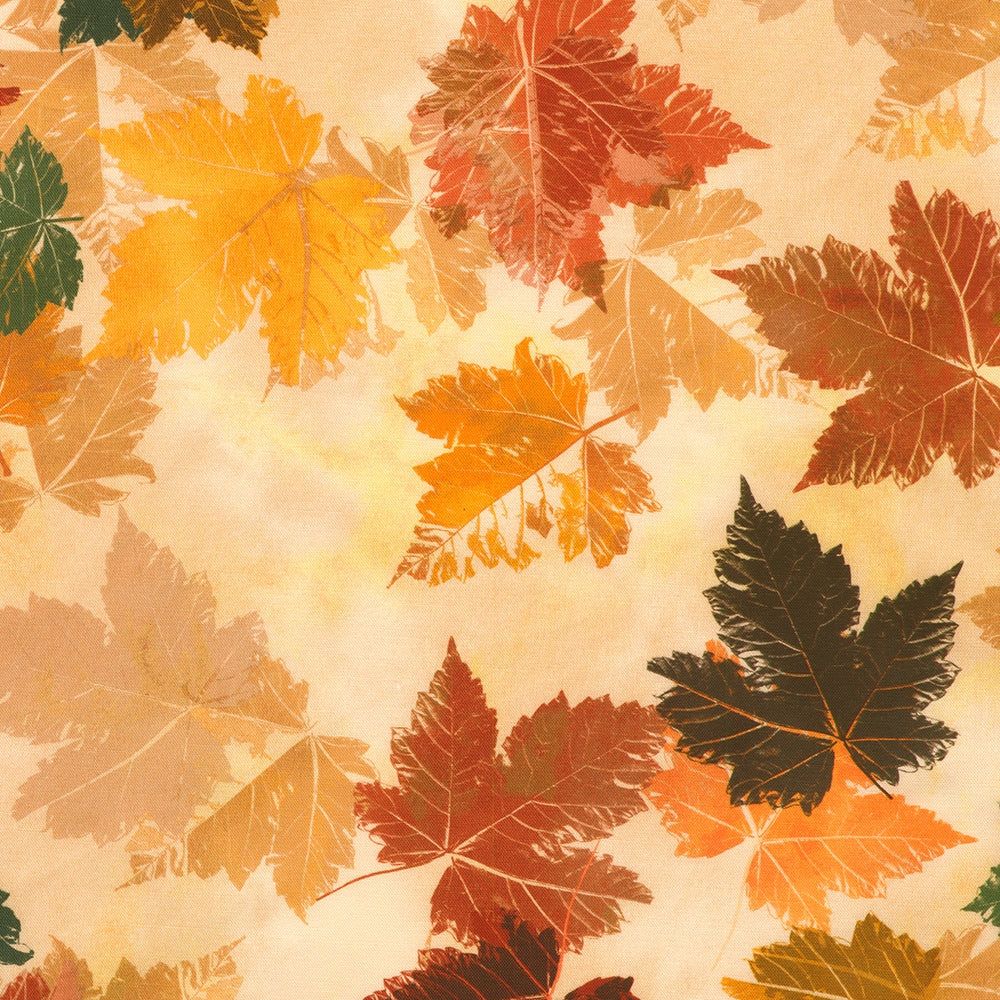 Maple Leaves - Straw