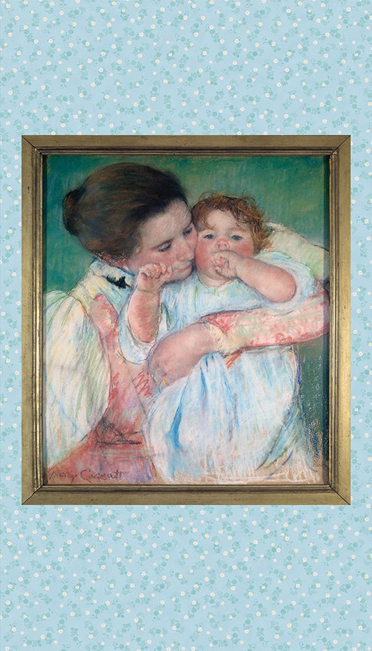 Panel Mother And Baby - Love
