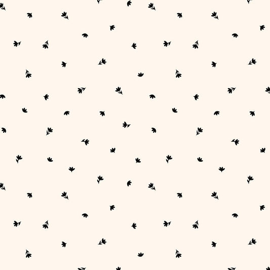 Ditsy - Porcelain/Ebony