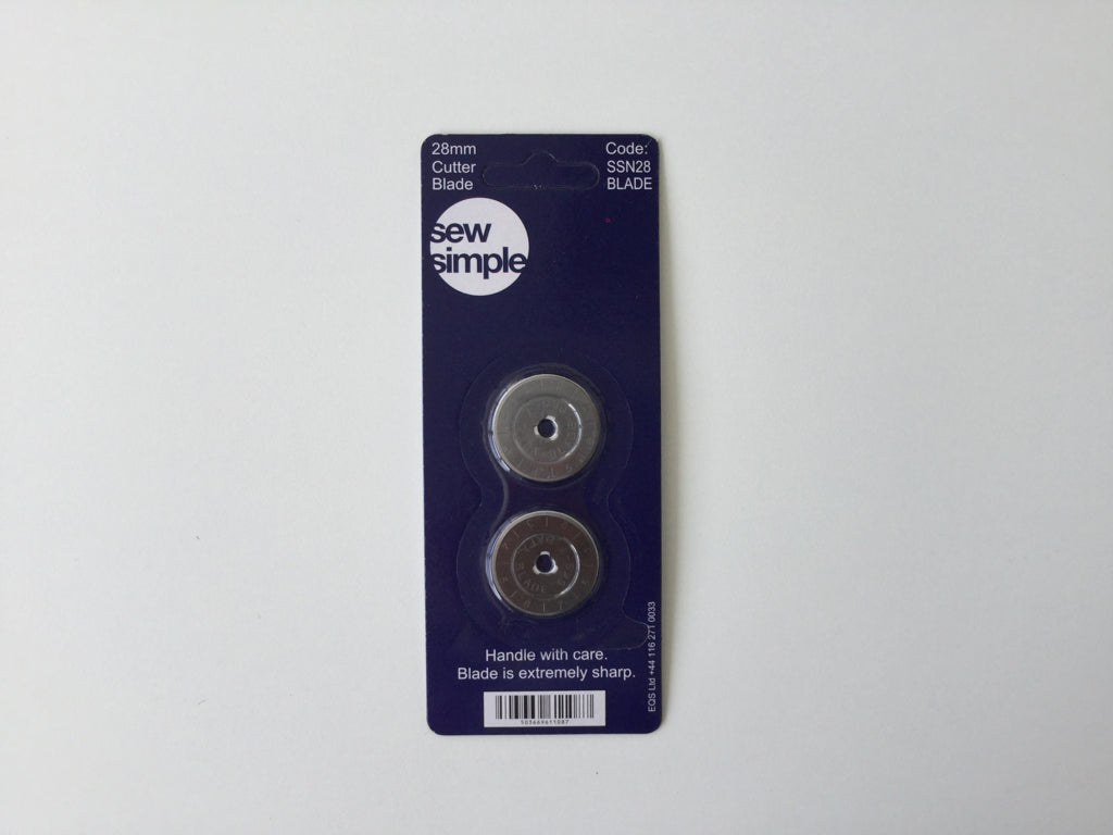 Sew Simple Blade 28mm (2 pack) – EQS UK