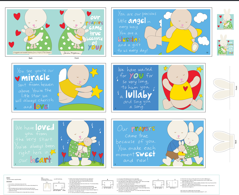 Bunny Prayers Book Panel