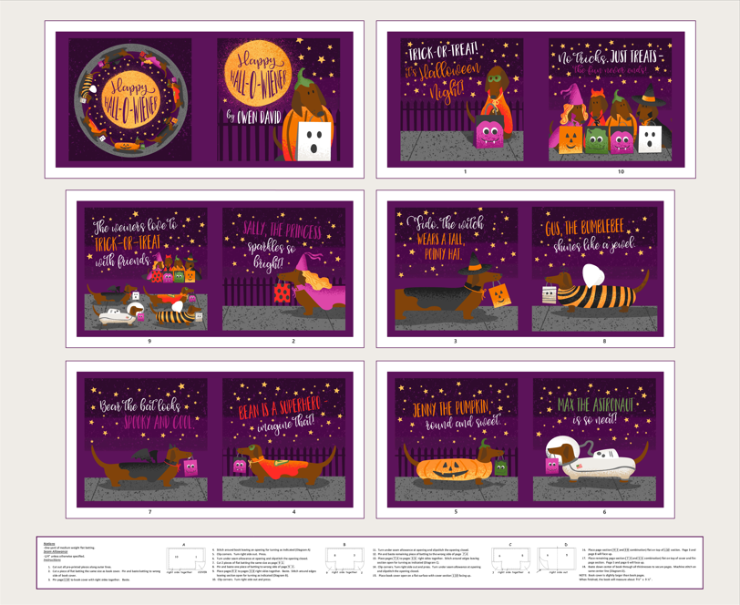 Halloweener Book Panel