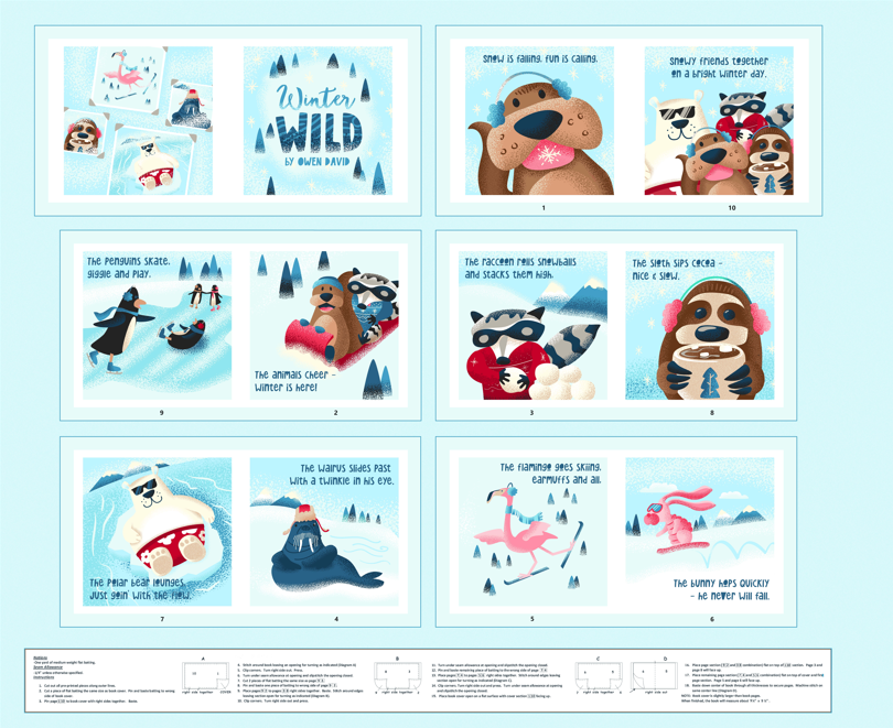 Wild Winter Book Panel