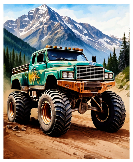 Monster Truck Panel