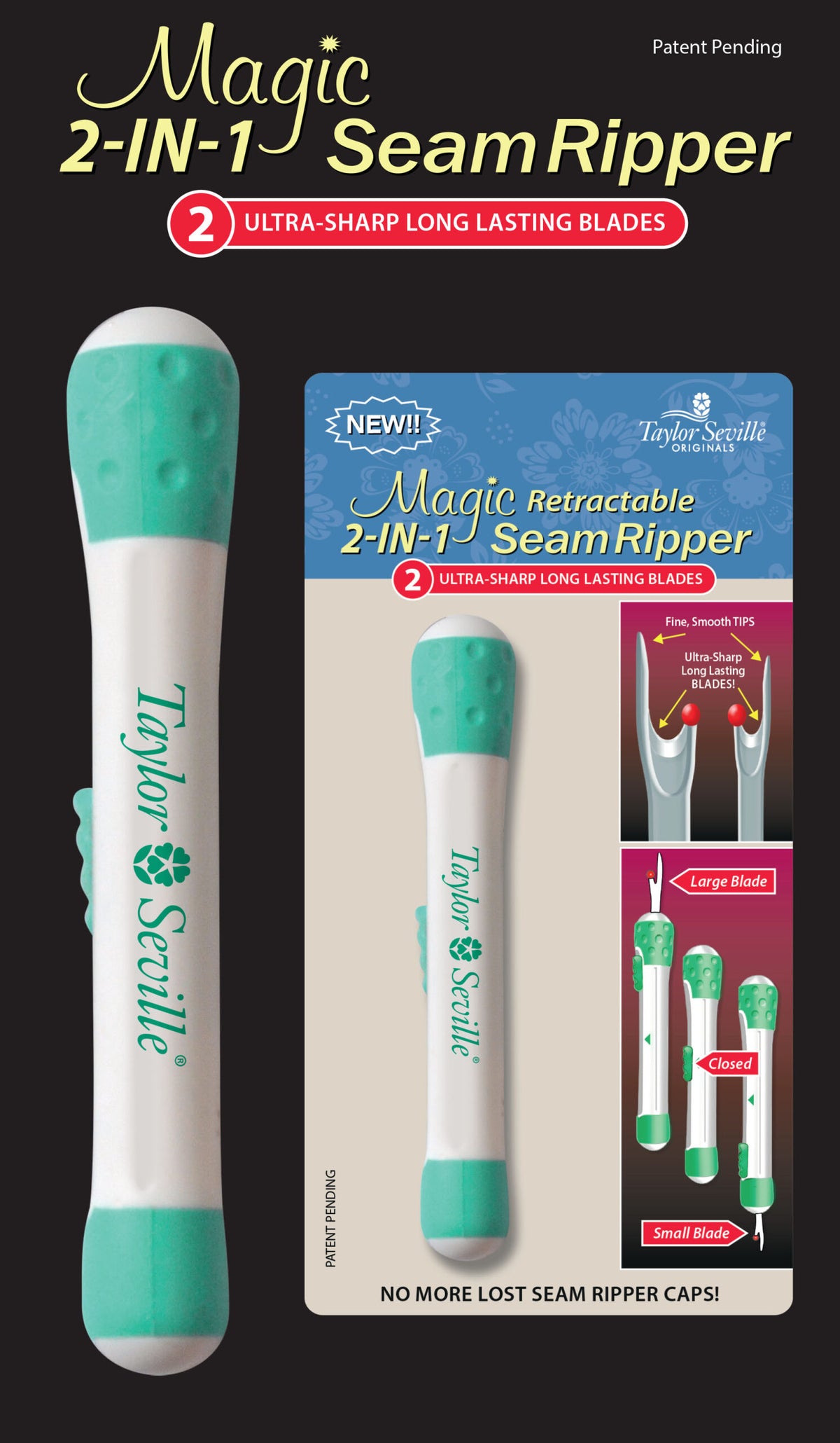 Retractable Seam Ripper 2 in 1 Retractable Seam Ripper – EQS UK
