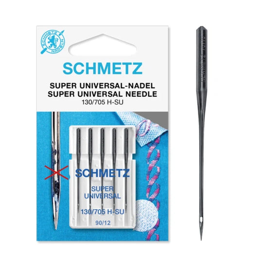 Black Super Universal Needles 90/14 Pack of 5