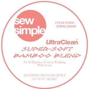 Sew Simple Super-Soft 50/50 Cotton/Bamboo Blend