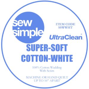 Sew Simple Super-Soft Cotton Bleached