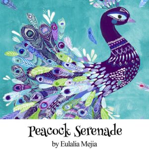 Peacock Serenade by Eulalia Mejia
